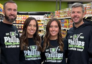 Phillips Family Grocery owners